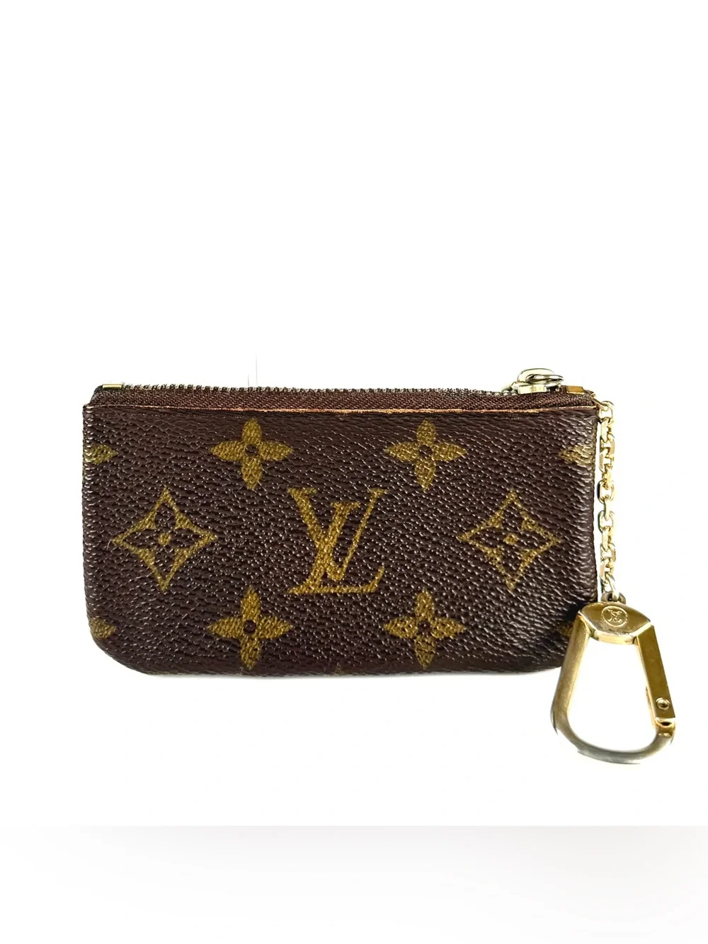 Louis Vuitton Monogram Canvas Pochette Clés Key Pouch | Box Included | CA1100